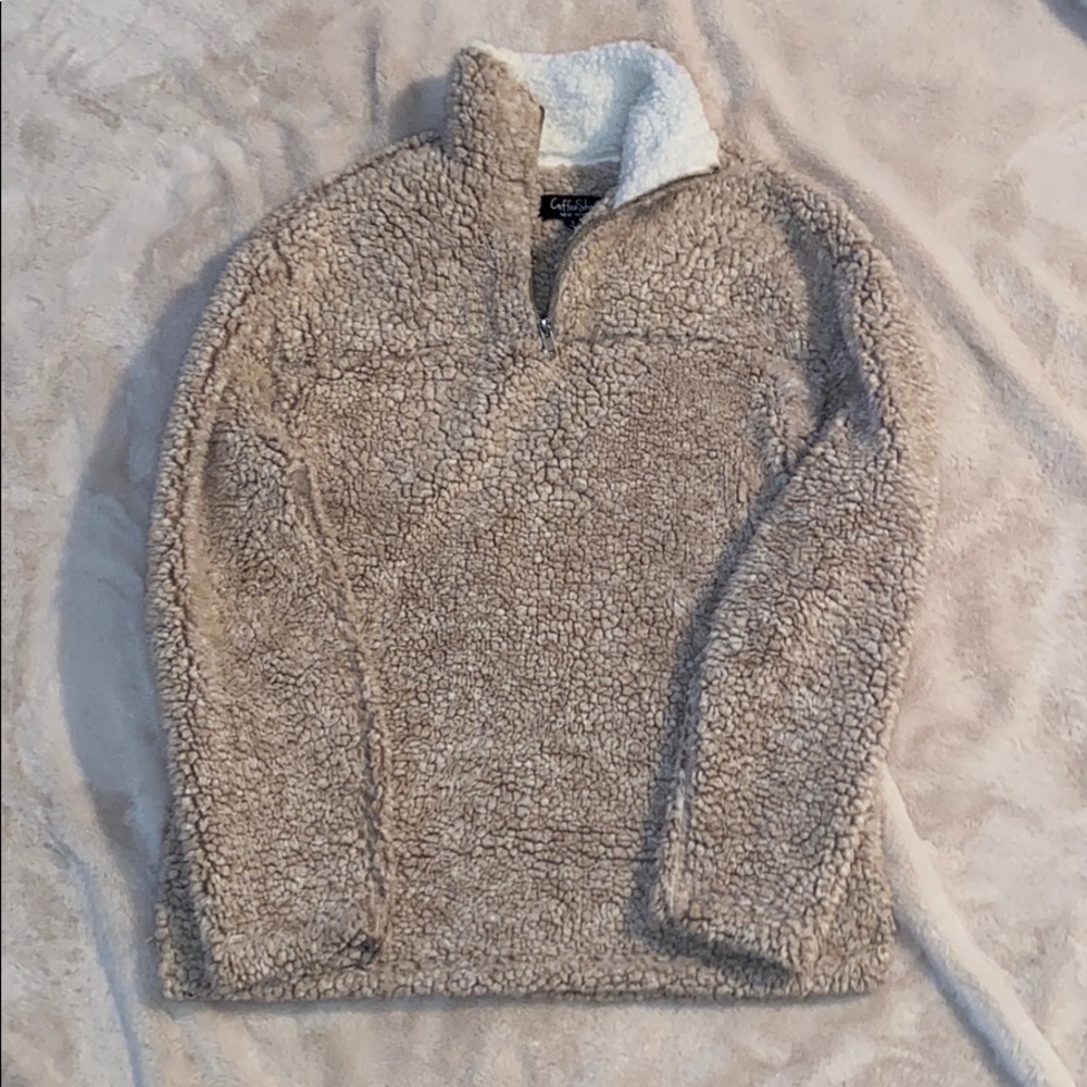 Sherpa Style Pullover